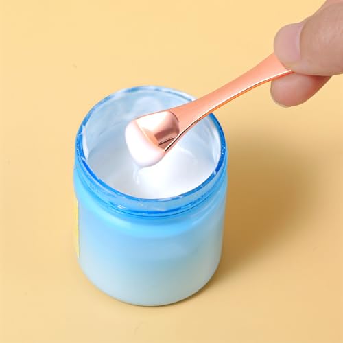 3Pcs Metal Makeup Spatula and Mini Skincare Spoon Set for Cream Mixing
