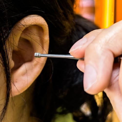 TiTo Titanium Ear Spoon - Double-Ended Rustproof Earwax Removal Tool