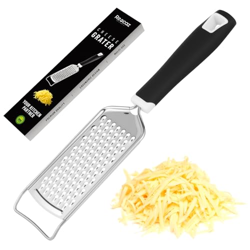 Handheld Cheese Grater - Stainless Steel, Rust-Proof Kitchen Tool