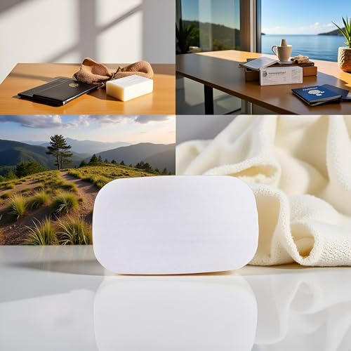Jinshining Portable Disposable Paper Soap Sheets 100 Pack for Travel