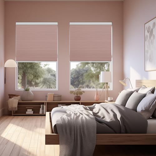 Custom Cordless Cellular Shades - Honeycomb Pleated Blinds