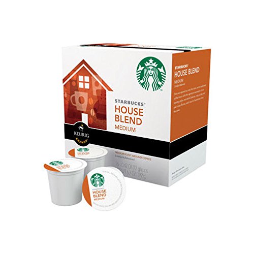 Starbucks House Blend Coffee K-Cups - Rich Flavor & Smooth Finish | 24 Count Pods