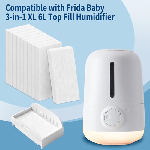30 Pack Unscented Aroma Pads for Frida Baby Humidifier