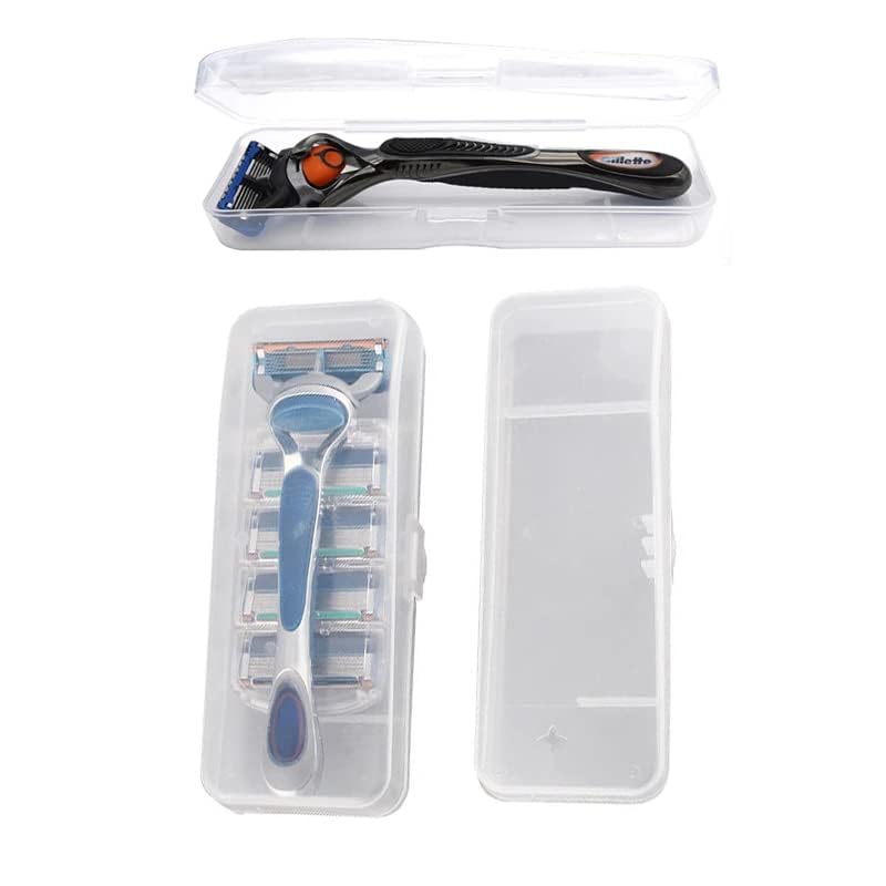 TorSor 3 Pack Portable Razor Travel Case Hard Shell Organizer Box