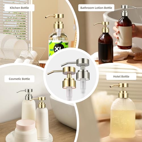 Premium Stainless Steel Soap Dispenser Pump for Kitchen & Bathroom