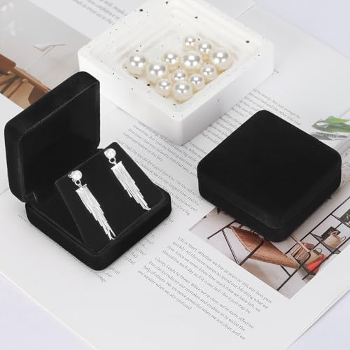 KUKUVR Velvet Earring Gift Box - Jewelry Organizer for Women