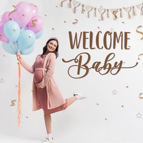 Baby Shower Welcome Sign Decal for Gender Reveal Balloon Arch Backdrop