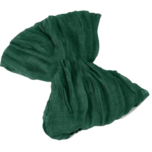 IZUS Cheesecloth Cloth Napkins 17x17 Inch Set of 4 for Wedding and Table Decor