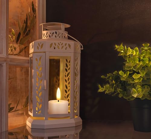 12 Pack Rechargeable LED Tea Lights with Remote Timer, Flickering Flameless Candles