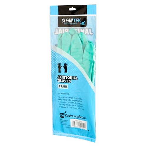 XXL Nitrile Cleaning Gloves - Heavy-Duty, Chemical-Tolerant, Long Cuff