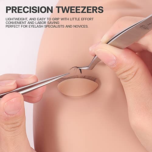 Pretty Memory Stainless Steel Pointed Eyelash Extension Tweezers