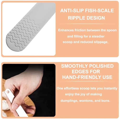2PCS Stainless Steel Dumpling Maker and Wonton Press Set