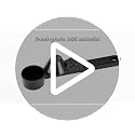 Londehuhai Coffee Scoop and Funnel for Reusable K-Cups, Black