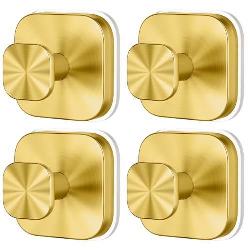 MOTAIPEAK Heavy Duty Suction Cup Hooks for Bathroom - 4 Pack