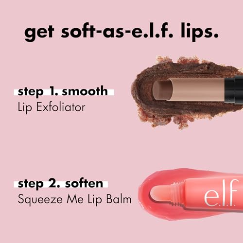 e.l.f. Squeeze Me Lip Balm Blueberry - Hydrating & Tinted Lip Care
