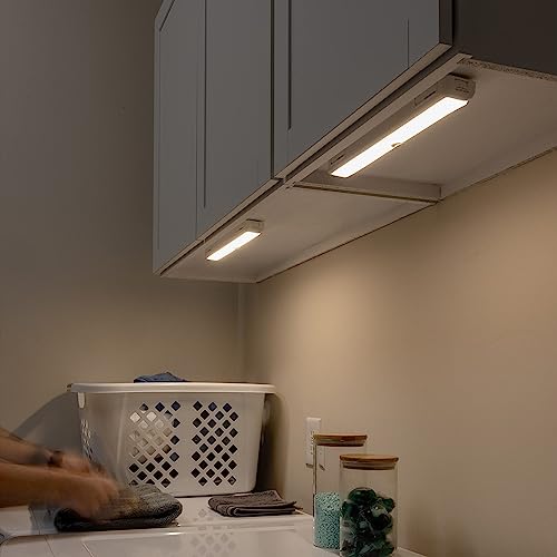 LED Motion Sensor Light Bar - 12 Inch Swivel, 250 Lumens, 2-Pack