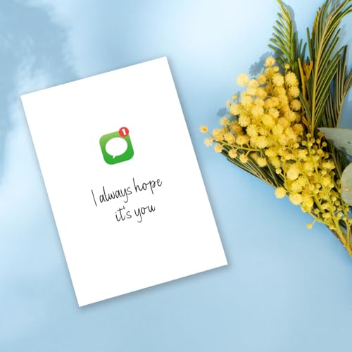 GVMGVM Long Distance Miss You Card Gift for Boyfriend Girlfriend Husband Wife - Variation #2