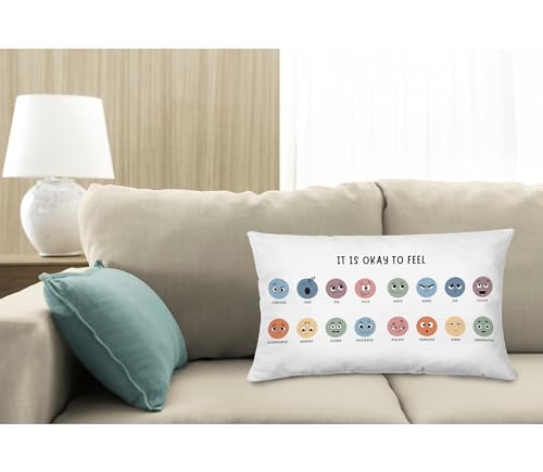 Flannel Emergency Pillow Case Set - 12x20 Decorative Covers