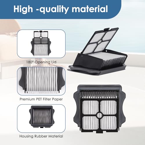 Replacement HEPA Filters for Tineco iFloor S3/S5 - 6 Pack