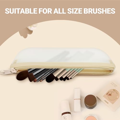 Manmihealth Silicone Makeup Bag Cute Cat Cosmetic Pouch for Travel