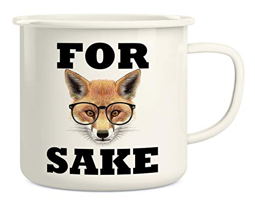 16 Oz Enamel Stainless Steel Camping Coffee Mug - Funny Sarcastic Gift