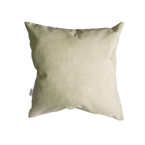 You Are My Sunshine Linen Throw Pillow Cover, 18x18 Inch Decorative Cushion