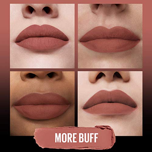 Maybelline Color Sensational Ultimatte Matte Lipstick, More Buff Pink Beige