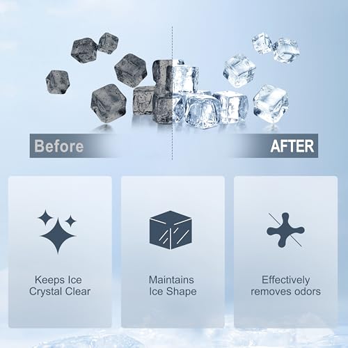 24-Pack Ice Machine Cleaner Tablets - Nickel Safe Descaler for All Brands