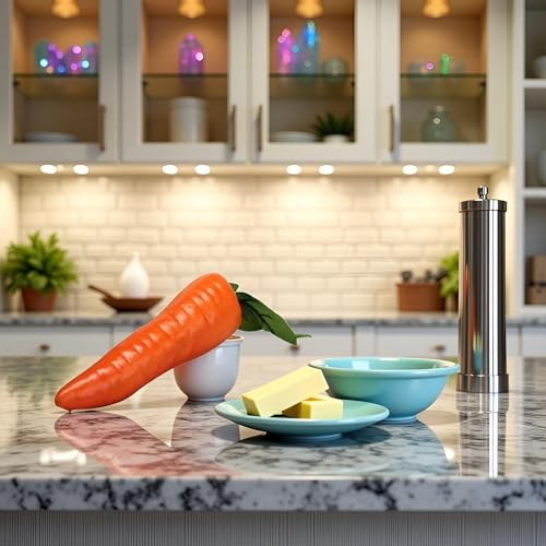 Realistic Orange Artificial Carrot for Home Decor - 1Pc