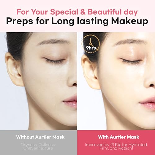 Aurtier Glassy Hydrogel Face Mask for Deep Hydration & Dewy Glow