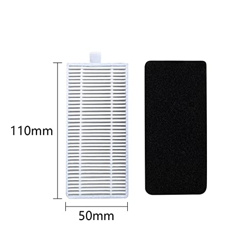 10-Pack HEPA Filters for Ecovacs Deebot N79S & Eufy RoboVac 11
