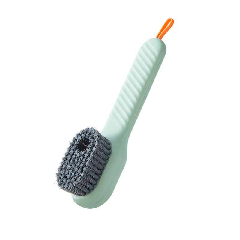 RUIGENG 2-in-1 Soap Dispensing Scrub Brush for Kitchen and Bathroom