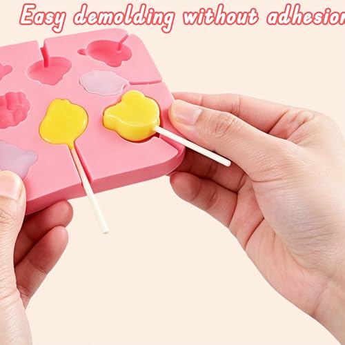 Animal Silicone Lollipop Mold - BPA-Free Non-Stick Candy Maker