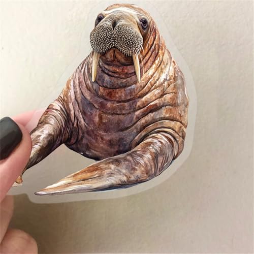 50 Pcs Marine Life Stickers Waterproof Sea Animal Decals for Water Bottles