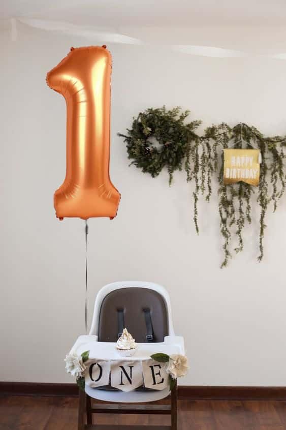 Orange Number 0 Balloon - 40 Inch Birthday Decoration for Milestone Celebrations