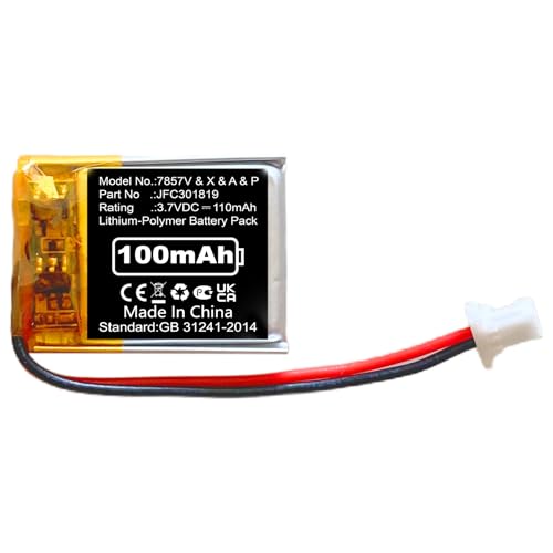 JFC301819 Replacement Battery for Viper, Python, Clifford, Automate Remotes