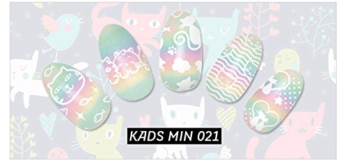 Cat Nail Art Stamping Plate Stainless Steel Manicure Template