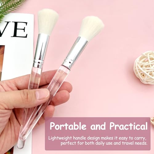 Brvlsoc Large Precision Powder Brush – Soft Synthetic Makeup Brush for Loose Powder, Bronzer & Blush