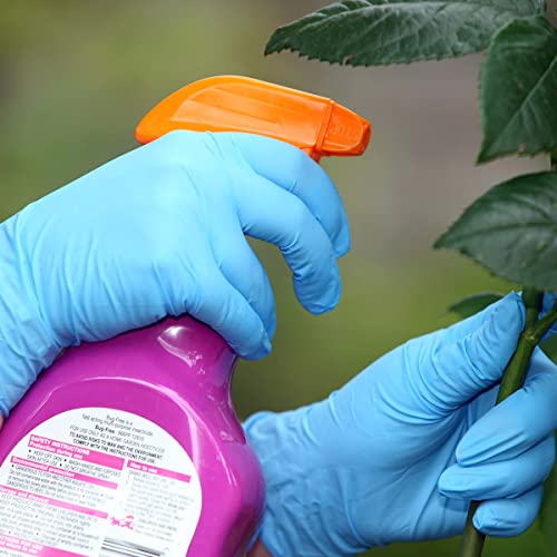 SHOWA 7500PF Biodegradable Nitrile Disposable Gloves, 4 Mil, X-Small