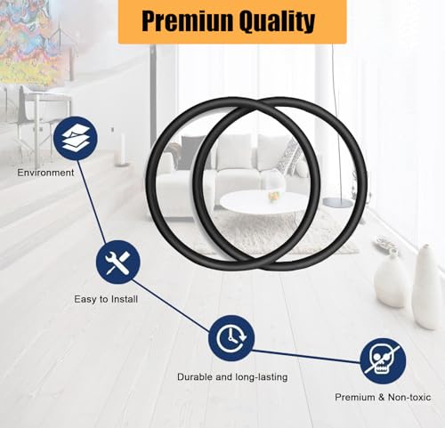 Eureka Vacuum Belts Replacement for SC679 SC684 SC688 - Pack of 2