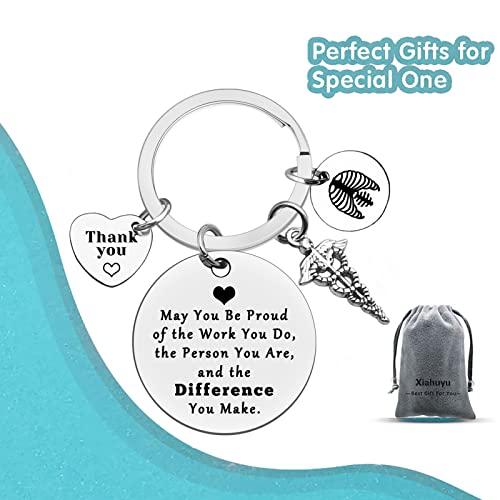 Radiology Technician Appreciation Gift Keychain for Radiologist Tech Week