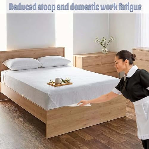 Abeillo Bed Sheet Tucker Tool - White Mattress Lifter for Easy Tucking