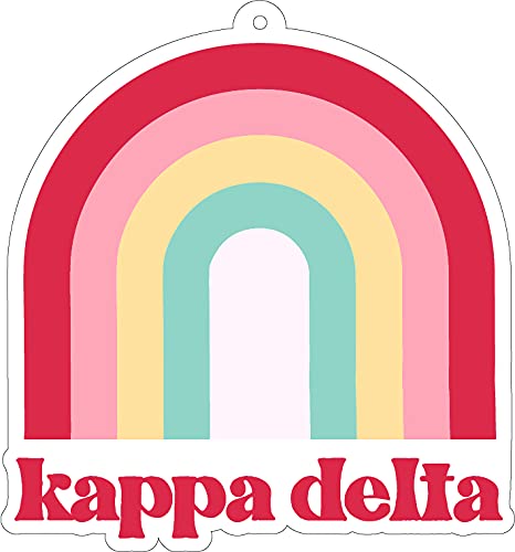 Kappa Delta Rainbow Air Freshener - Flowers & Sunshine Scent (2 Pack)