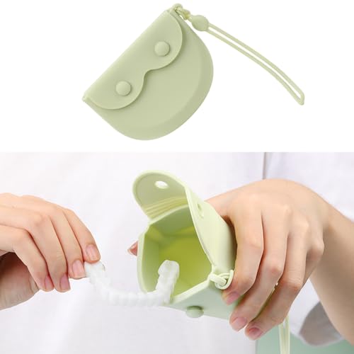 Silicone Retainer Case with Lanyard and Vent Holes for Mouth Guard