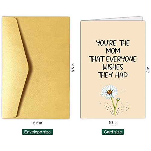 Chenive Happy Mother's Day Card - Thoughtful Gift for Mom