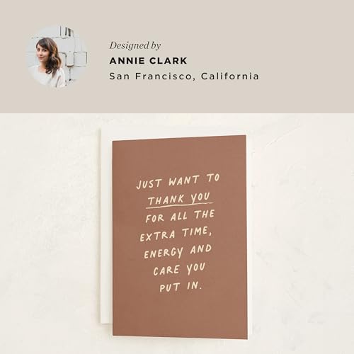 Minted Thank You Card | Luxurious 5x7 with Envelope