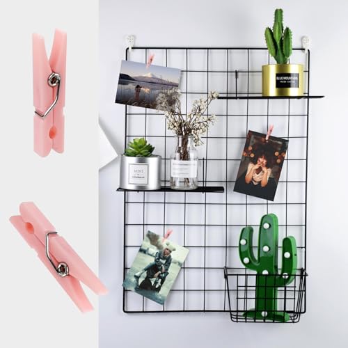 30 Mini Plastic Clothes Pins - 1.4 Inch for DIY Crafts & Baby Showers