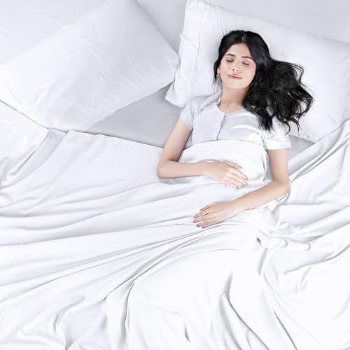 Utopia Bedding Full Size Flat Sheet - Ultra Soft Microfiber, White