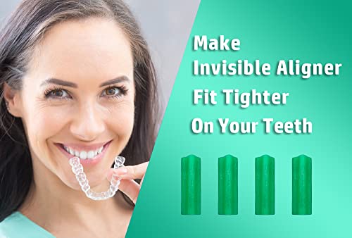 Yining Orthodontic Aligner Chewies - Mint Scented Cuboid Tray Seatings (10 Pack)