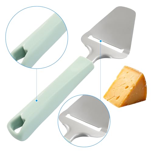 Non-Stick Stainless Steel Cheese Slicer - Adjustable Thickness